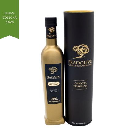 ACEITE OLIVA VIRGEN EXTRA PREMIUM PRADOLIVO PICUAL NUEVA COSECHA ESTUCHE DELUXE