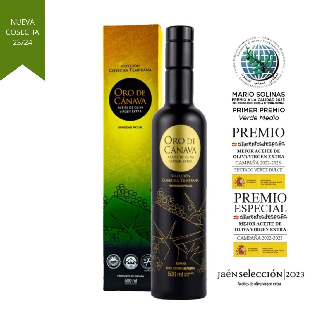 Aceite de Oliva Virgen extra Oro de Canava