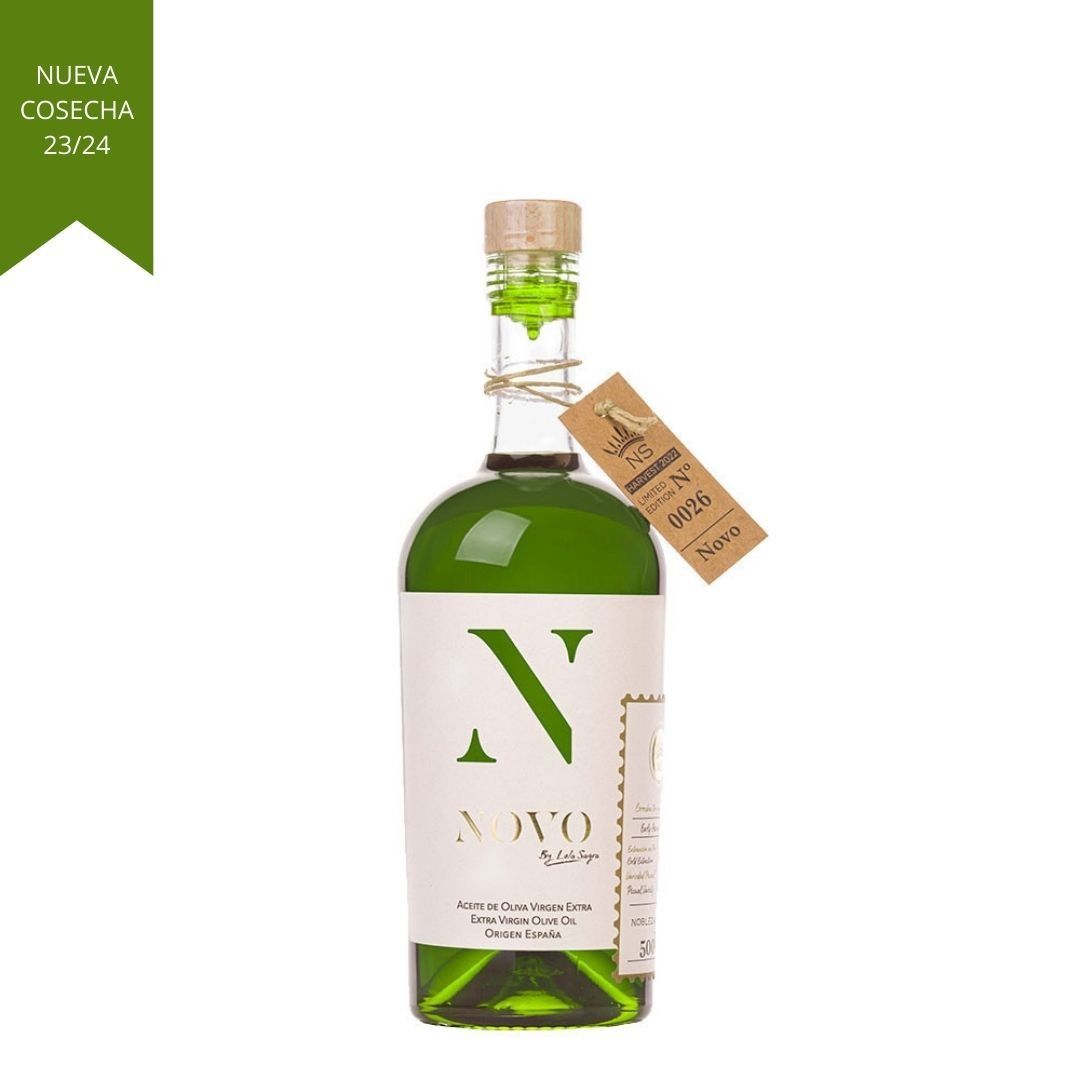 novo aceite oliva virgen extra premium nobleza del sur jaen picual nueva cosecha