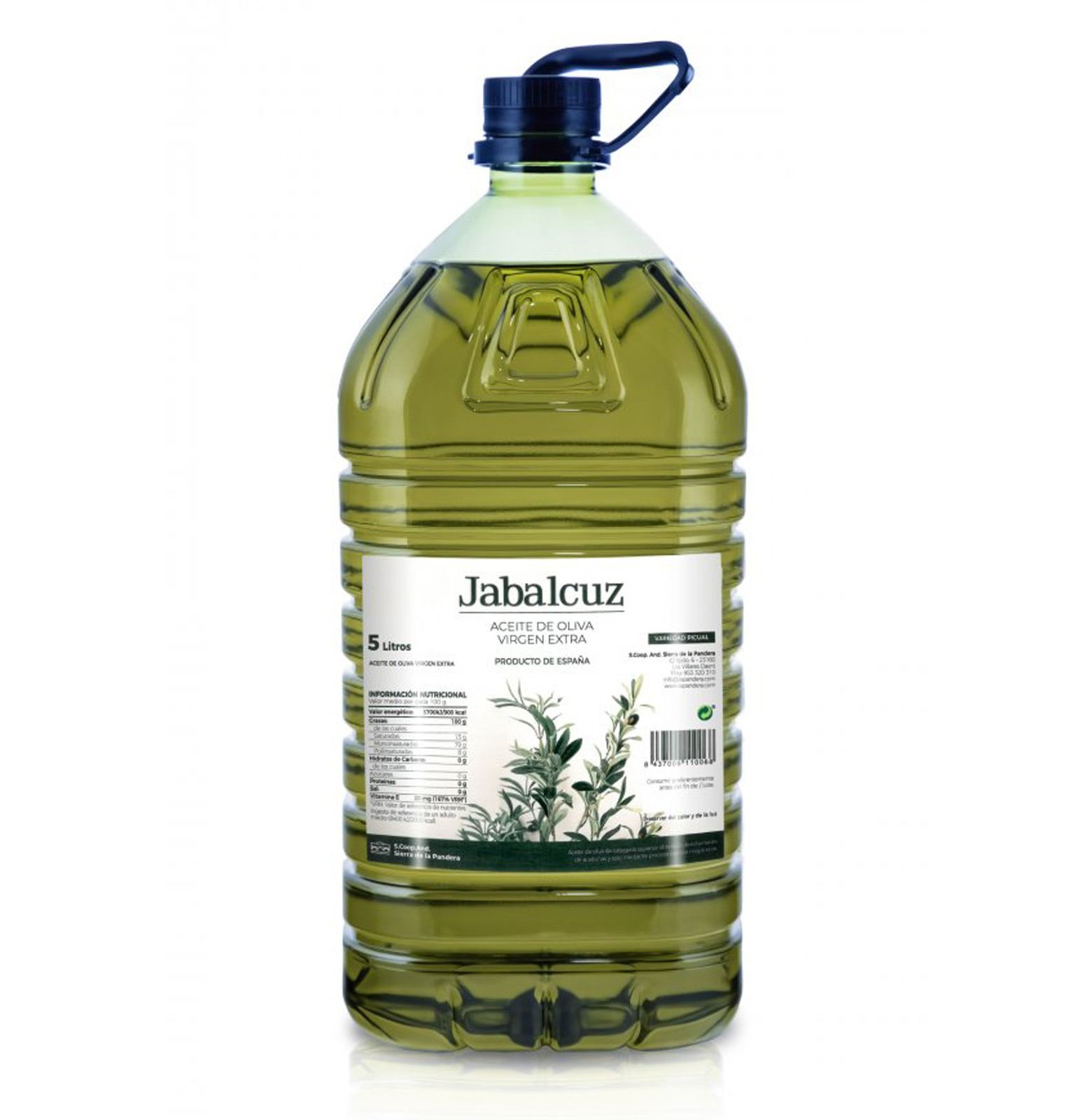 AOVE JABALCUZ PET 3 GARRAFAS 5 LITROS NUEVA COSECHA